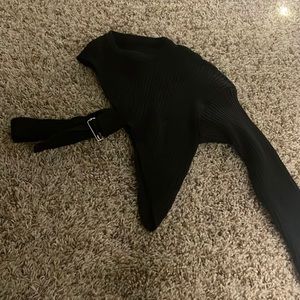 shein cropped long sleeve top